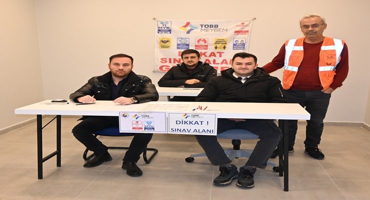 “Motorlu Kara Taşıtları Alım Satım Danışmanlığı Mesleki Yeterlilik Sınavı” Yapıldı