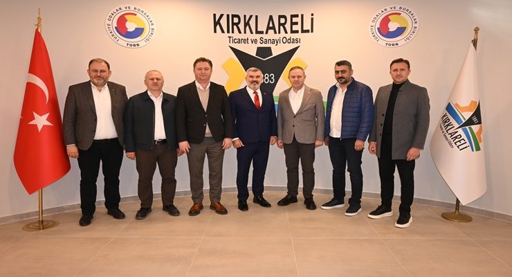 Çerkezköy TSO, Kırklareli TSO’nun Yeni Hizmet Binası’na “Hayırlı Olsun” Ziyaretinde Bulundu