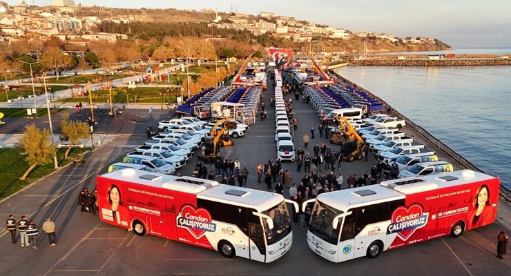 2 YILLIK KİRALAMA BEDELİYLE BÜYÜKŞEHİR FİLOSUNA 423 YENİ ARAÇ