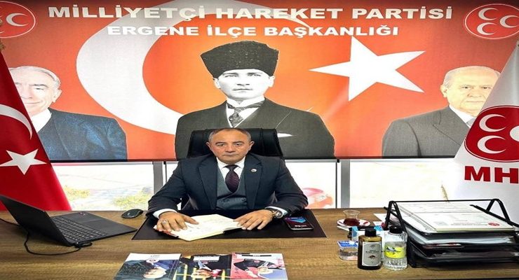 MHP Ergene İlçe Başkanı Nihat Arslan’dan Mekke’nin Fethi Mesajı
