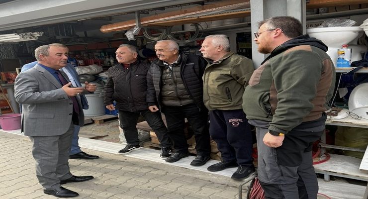 MHP Ergene İlçe Teşkilatı’ndan Esnaf Ziyareti