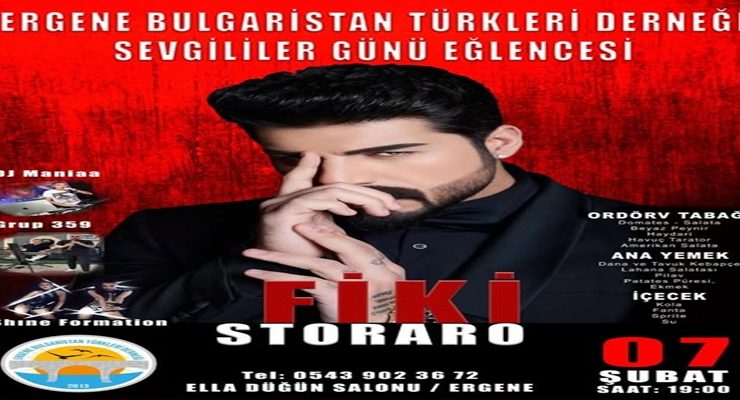 ERGENE’DE SEVGİLİLER GÜNÜ COŞKUSU ŞİMDİDEN BAŞLADI