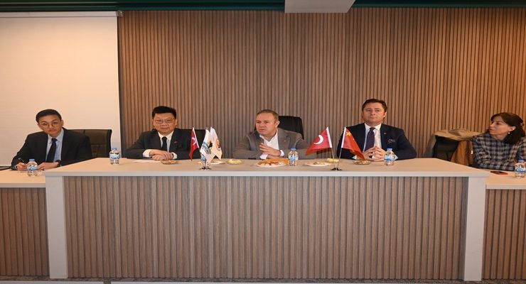 Çin Halk Cumhuriyeti İstanbul Başkonsolosu Wei Xiaodong, Kırklareli Ticaret ve Sanayi Odası’nı Ziyaret Etti