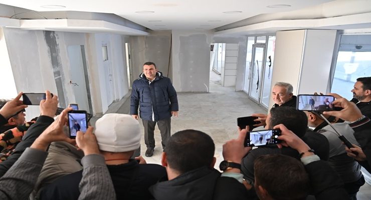 Başkan Nallar Gazetecilerle Belediye Hizmetlerini Gezdi