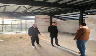 Başkan Sarıkurt Şeyhsinan Mahallesi’ndeki Çalışmaları Yerinde İnceledi