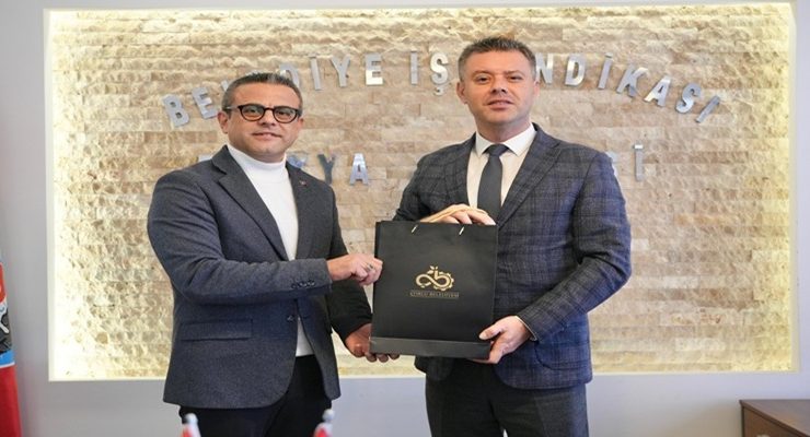 Başkan Sarıkurt’tan Belediye-İş Sendikasına Hayırlı Olsun Ziyareti