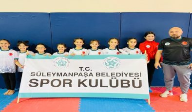 Süleymanpaşalı Minik Cimnastikçilerden Büyük Başarı
