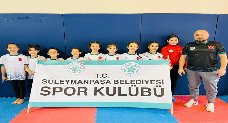 Süleymanpaşalı Minik Cimnastikçilerden Büyük Başarı