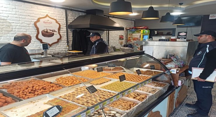 Çorlu Belediyesi’nden Yeni Yıl Öncesi Sıkı Denetim