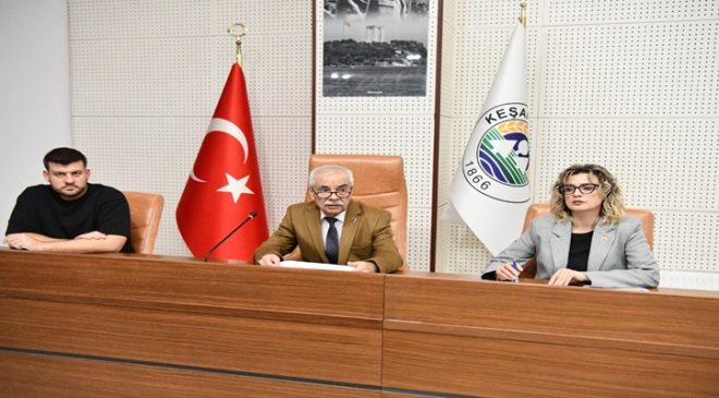 Keşan Belediye Meclisi’nin Aralık Ayı Olağan Toplantısı Gerçekleştirildi