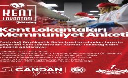 TEKİRDAĞ KENT LOKANTALARI’NDA MEMNUNİYET ORANI YÜZDE 98