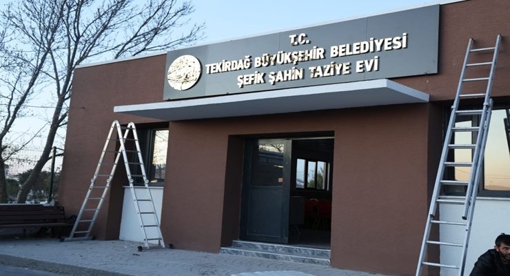 KAPAKLI’DA DAYANIŞMANIN ADRESİ ŞEFİK ŞAHİN TAZİYE EVİ AÇILIYOR