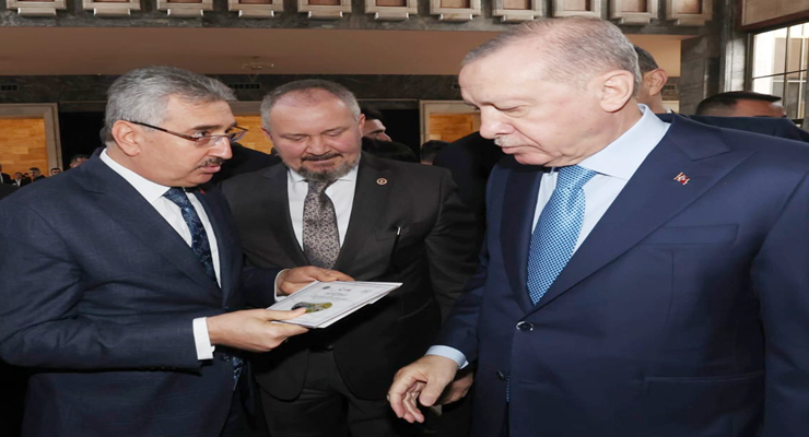 REKTÖR ŞAHİN: “CUMHURBAŞKANIMIZIN DESTEĞİ, ÜNİVERSİTEMİZİN HEDEFLERİNE GÜÇ KATIYOR”