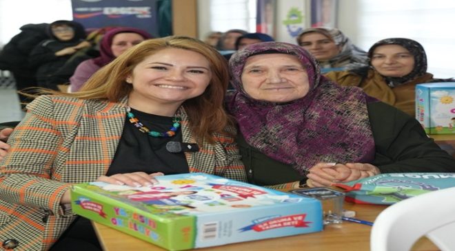 EĞİTİM HER YERDE, ‘KADIN OKUR, TOPLUM AYDINLANIR’