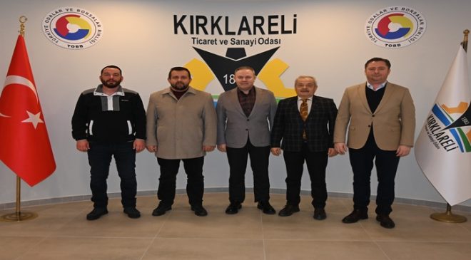 Kırklareli TSO Başkanları Ilık ile Özsan, AK Parti Kırklareli İl Başkanı Dağtaş ile MHP Kırklareli İl Başkanı Savaşan’ı Ağırladı