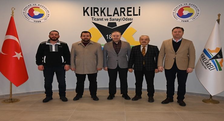 Kırklareli TSO Başkanları Ilık ile Özsan, AK Parti Kırklareli İl Başkanı Dağtaş ile MHP Kırklareli İl Başkanı Savaşan’ı Ağırladı