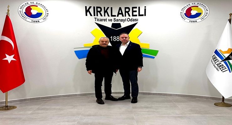 Başkan Soner Ilık, MHP Kırklareli İl Başkanı Şaban Savaşan’ı Ağırladı