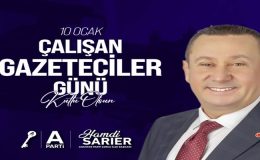 Anahtar Parti Çorlu İlçe Başkanı Sarıer’den 10 Ocak Çalışan Gazeteciler Günü Mesajı