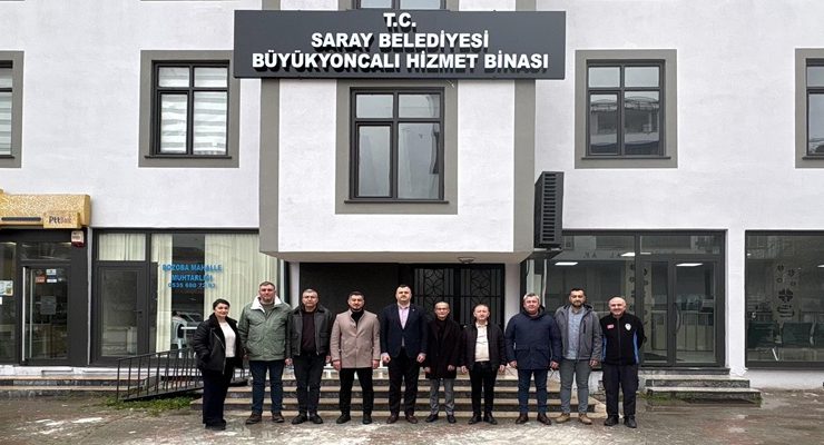 Saray Belediye Başkanı Abdül Taşyasan, Büyükyoncalı’da Muhtarlarla Bir Araya Geldi