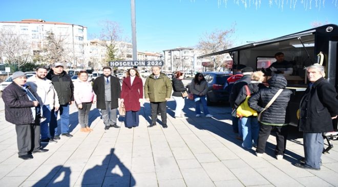 Keşan Belediyesi, Miraç Kandili’nde Lokma Dağıttı