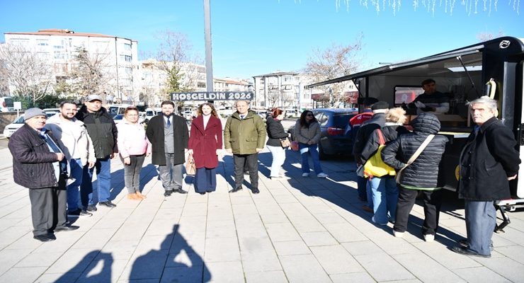 Keşan Belediyesi, Miraç Kandili’nde Lokma Dağıttı