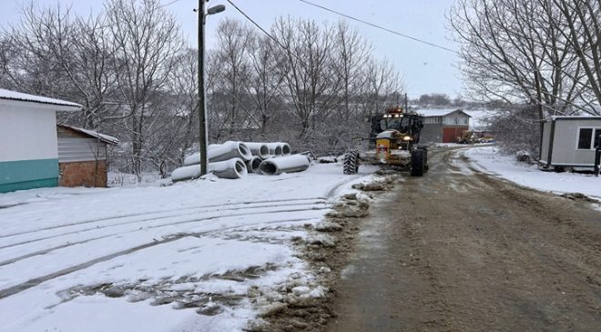 Süleymanpaşa Belediyesinden Kar Mesaisi