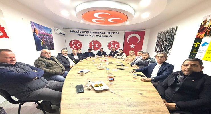 MHP Ergene İlçe Teşkilatı 2026 Yılı İlk Olağan Yönetim Kurulu Toplantısını Gerçekleştirdi