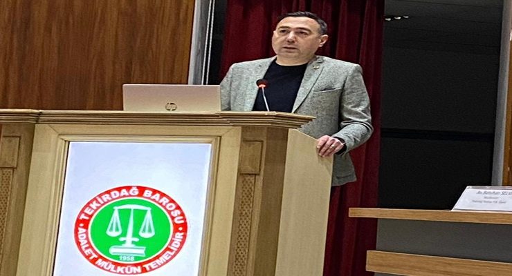 TEKİRDAĞ BAROSU’NDAN CMK UYGULAMALARI EĞİTİMİ