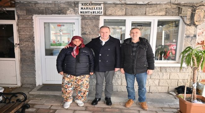 Başkan Soner Ilık Muhtarları Ziyaret Ederek, Mahalle Sakinlerinin Ramazan Ayı’nı Kutladı