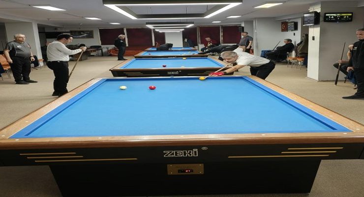 3 Bant Bilardo Heyecanı: 41 Sporcunun Katıldığı 1. Etap Müsabakaları Tamamlandı