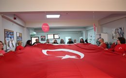 BÜYÜKŞEHİR’DEN BAYRAĞA SAYGI EMEĞE DEĞER