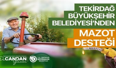 BÜYÜKŞEHİR’DEN TARIMA GÜÇ ÜRETİCİYE DESTEK