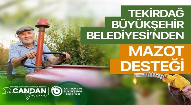 BÜYÜKŞEHİR’DEN TARIMA GÜÇ ÜRETİCİYE DESTEK
