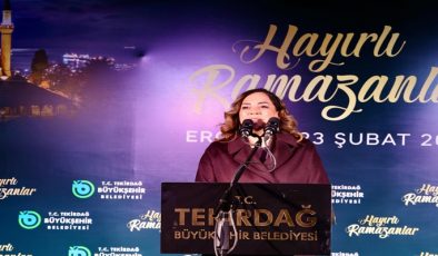 BÜYÜKŞEHİR’İN İLÇE İFTAR BULUŞMALARI ERGENE’DE BAŞLADI