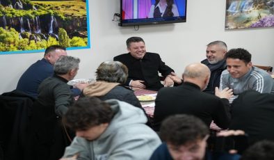 Başkan Sarıkurt’tan Çorluspor 1947’ye Moral Ziyareti