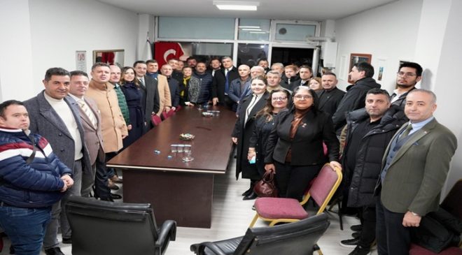 Başkanlardan Çorlu Muhtarlar Derneği’ne Anlamlı Ziyaret