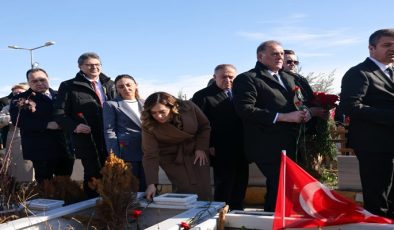 CANDAN BAŞKAN DEPREM BÖLGESİNDE: “UNUTMADIK, UNUTTURMAYACAĞIZ”