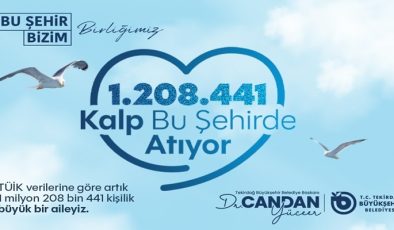 CANDAN BAŞKAN: “TEKİRDAĞ BÜYÜYOR, HİZMET KALİTEMİZ ARTIYOR”