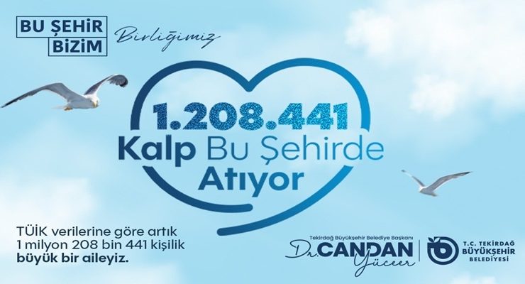 CANDAN BAŞKAN: “TEKİRDAĞ BÜYÜYOR, HİZMET KALİTEMİZ ARTIYOR”