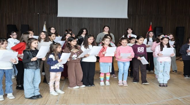 ÇOCUK VE GENÇLİK KOROSU’NDA MÜLAKATLAR TAMAMLANDI, İLK PROVA GERÇEKLEŞTİ