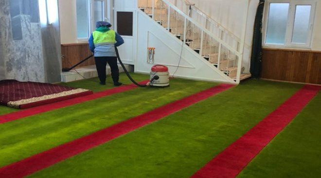 Süleymanpaşa Belediyesi Ramazan Öncesi Tüm Camileri Temizliyor