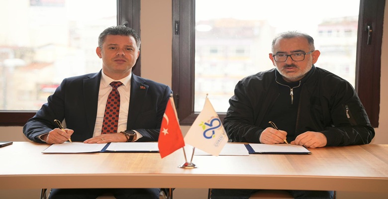 Çorlu Belediyesi ile ÇBFK Arasında Protokol (1)