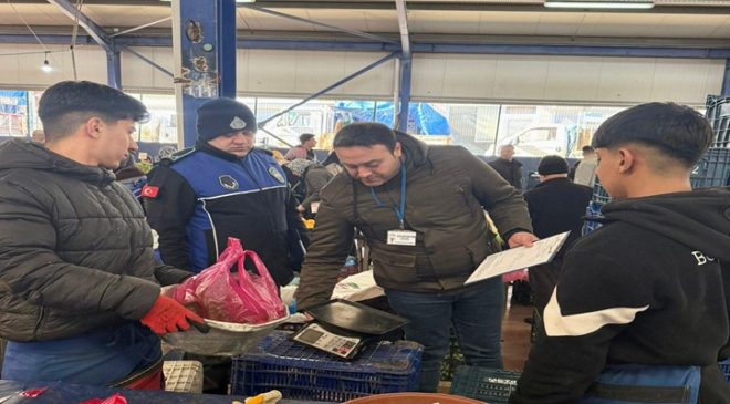 Çorlu’da Pazar Yerlerinde Sıkı Denetim