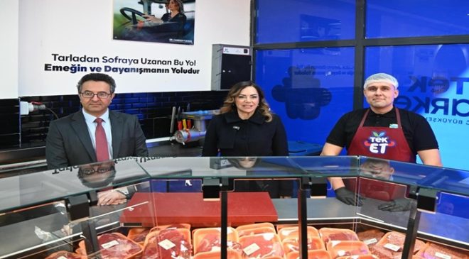 DAYANIŞMA AĞI BÜYÜYOR: TEK MARKET ÇERKEZKÖY’DE AÇILDI