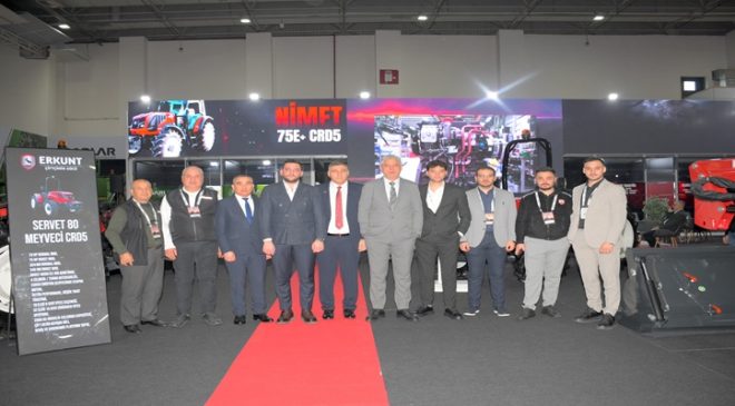 Erkunt Traktör Egeli Çiftçilere Yeniden Merhaba Dedi