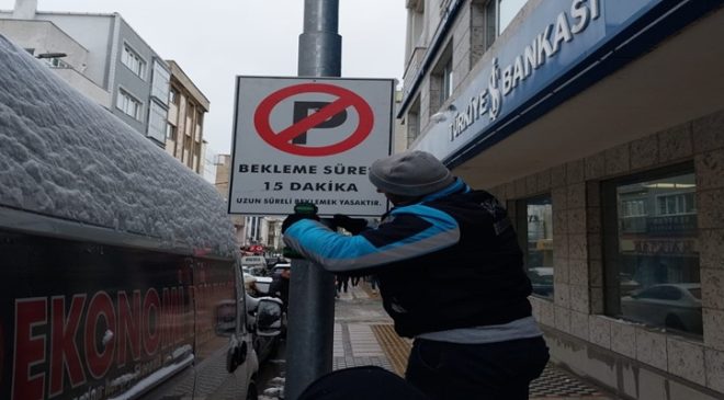 Keşan Belediyesi’nden 15 Dakikalık Park Düzenlemesi