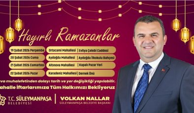 Halk Sofraları Kuruluyor, Ramazan Bereketi Mahallelere Yayılıyor