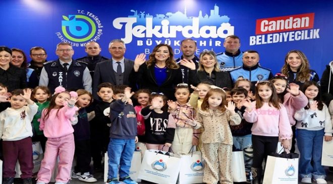 MİNİK ÖĞRENCİLER ZABITA TEŞKİLATI VE ZABITALIK MESLEĞİYLE TANIŞTILAR