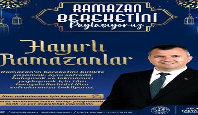 SARAY, İFTAR SOFRALARINDA BULUŞACAK