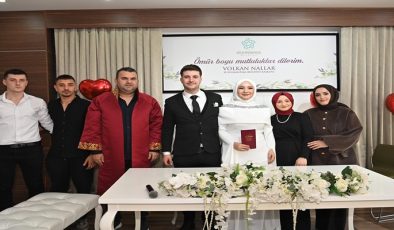 Süleymanpaşa Belediyesinden Yeni Evlenenlere 14 Şubat Sürprizi